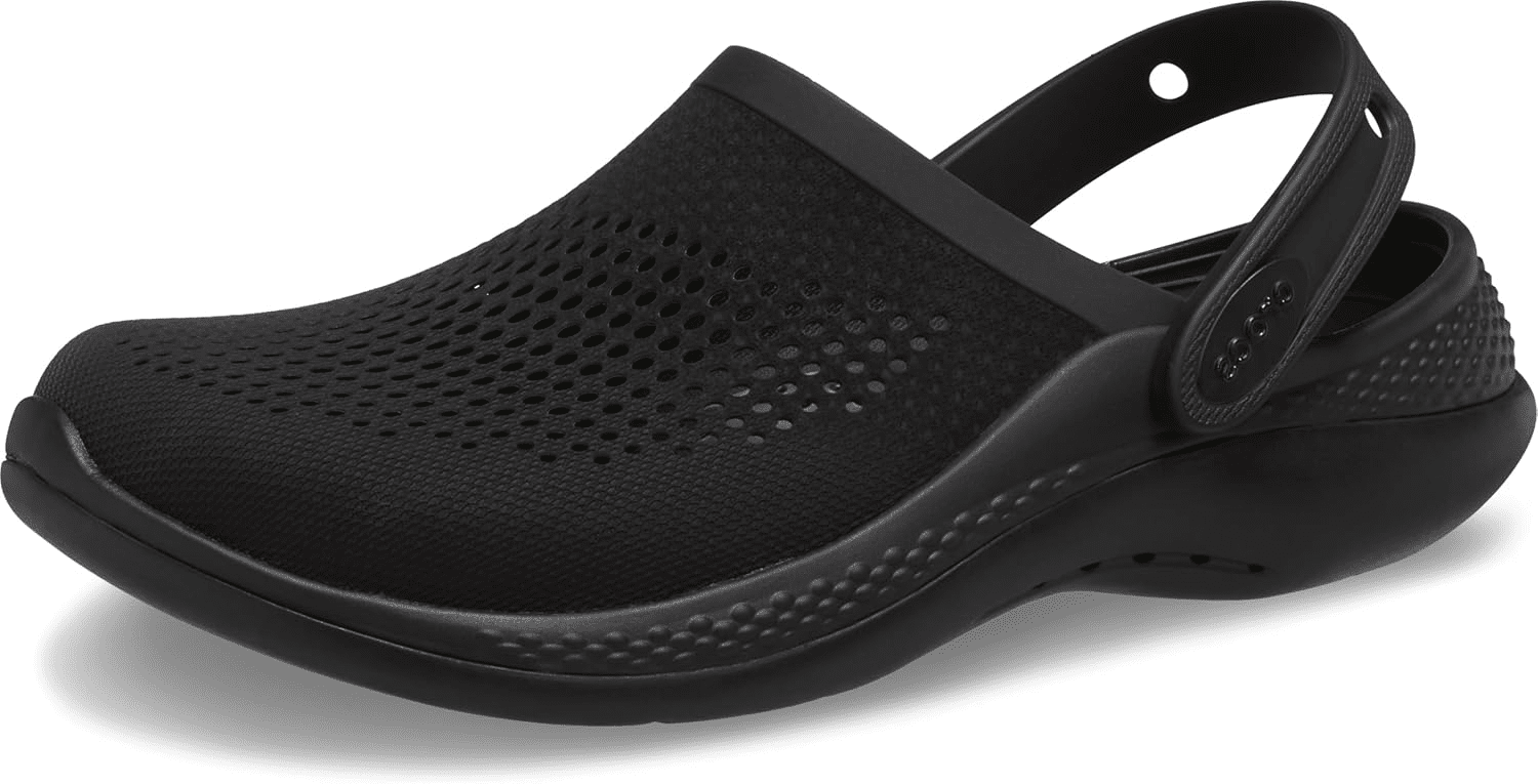 Crocs LiteRide 360 Clog Black / Black Men's 8 / Women's 10 M 191448673458 Shoe Deals Outlet