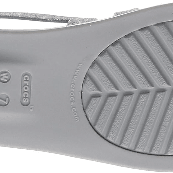 Crocs Tulum Sansal Silver Glitter 10 M 191448792555 Shoe Deals Outlet