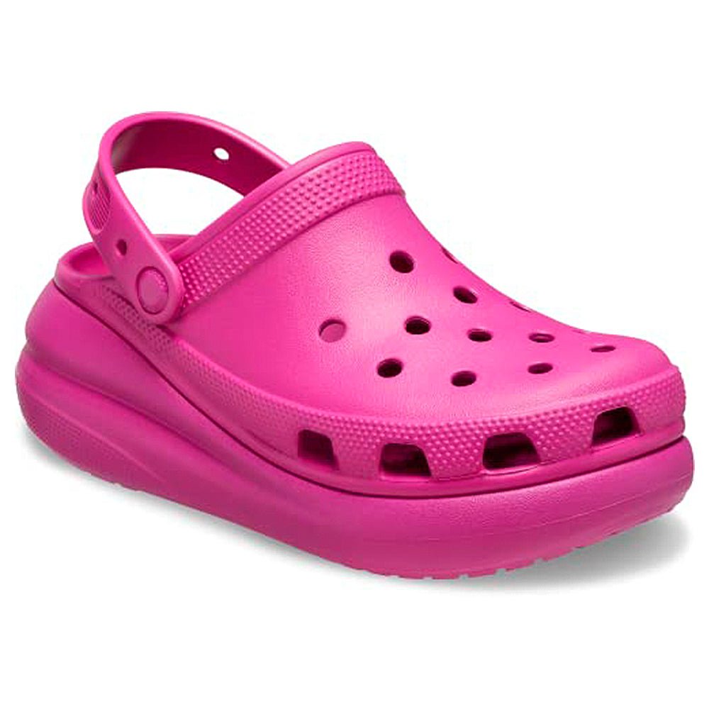 Crocs Crush Clog - Unisex Fuchsia Fun Shoe Deals Outlet