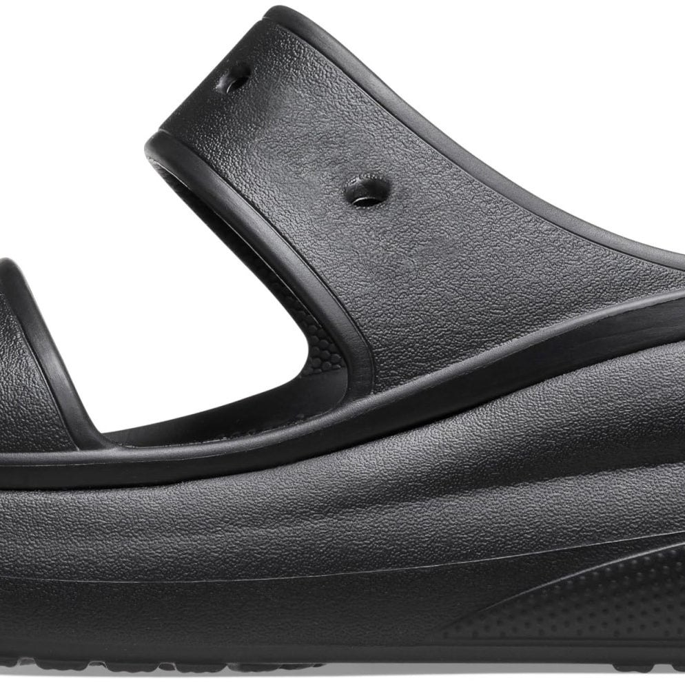 Crocs Crush Sandal - Unisex Black Shoe Deals Outlet