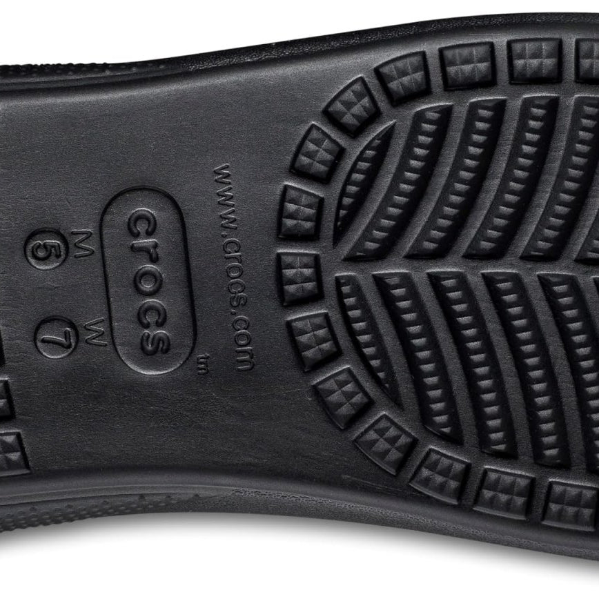 Crocs Crush Sandal - Unisex Black Shoe Deals Outlet