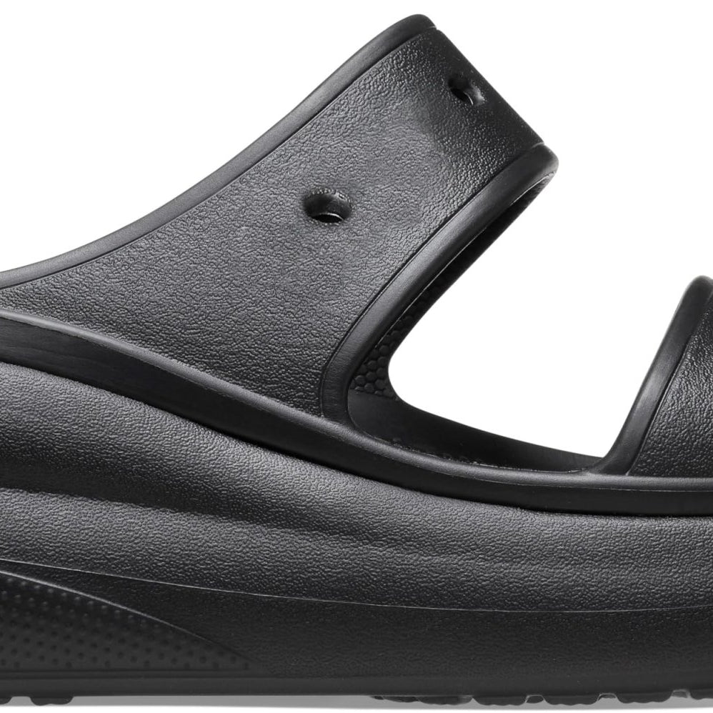 Crocs Crush Sandal - Unisex Black Shoe Deals Outlet