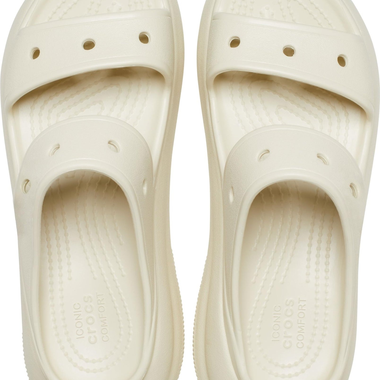 Crocs Crush Sandal - Unisex Bone Shoe Deals Outlet