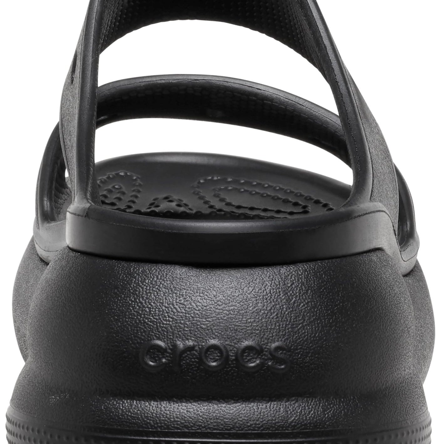 Crocs Crush Sandal - Unisex Black Shoe Deals Outlet