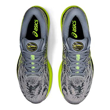 ASICS Cumulus 23 - Men's Sheet Rock/Hazard Green Shoe Deals Outlet