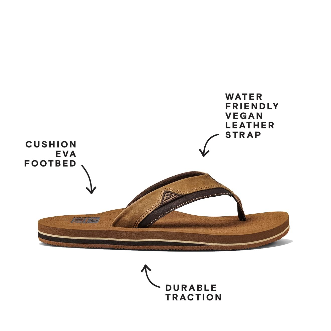 Reef Cushion Dawn Flip Flop - Men's Bronze Shoe Deals Outlet
