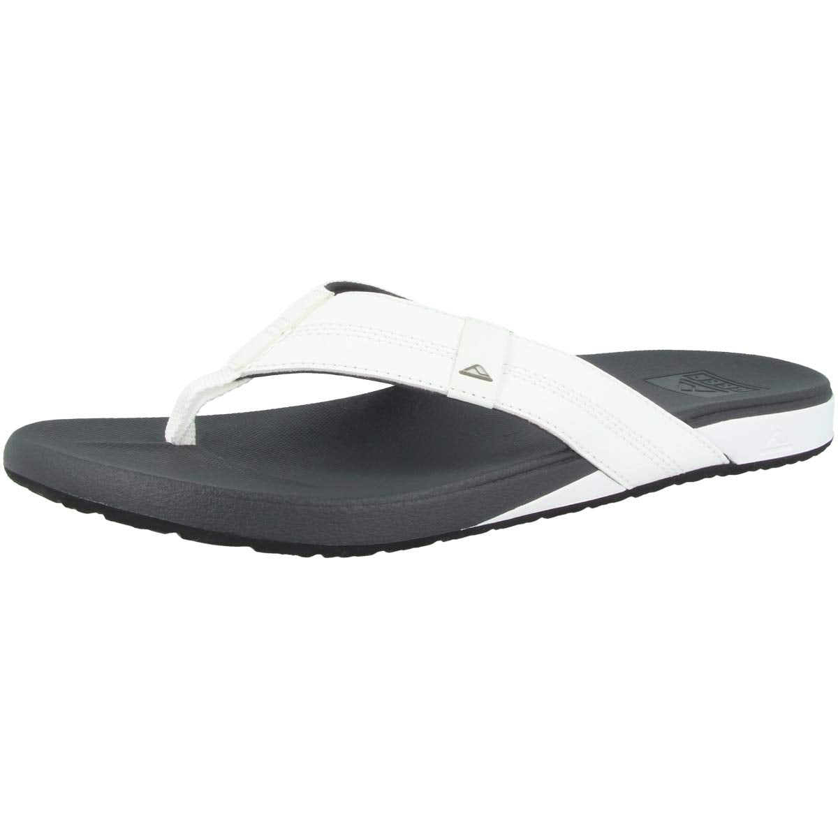 Reef Cushion Phantom - Men's White/Charcoal Shoe Deals Outlet