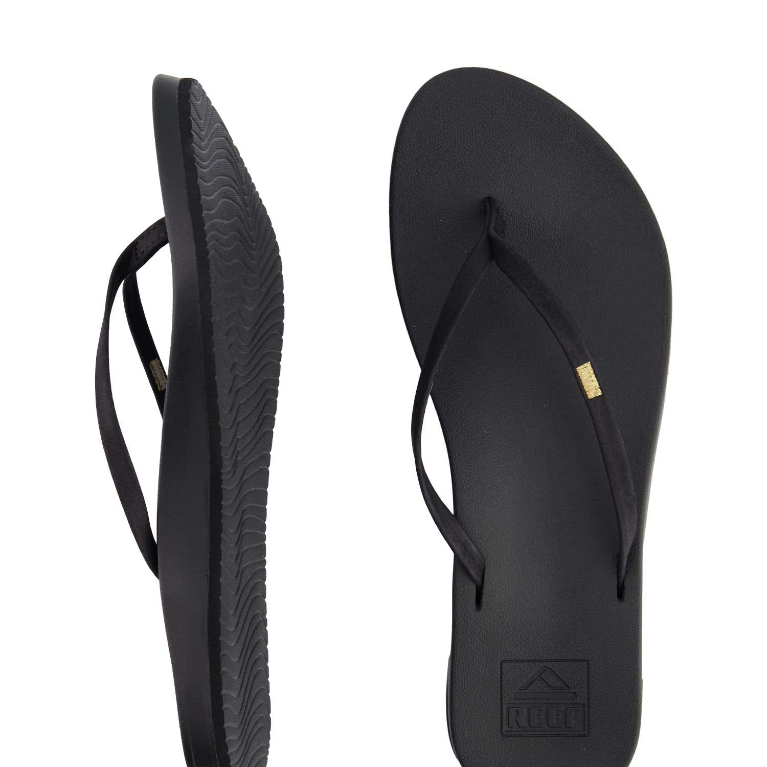 Reef Cushion Slim - Women's Black Shoe Deals Outlet