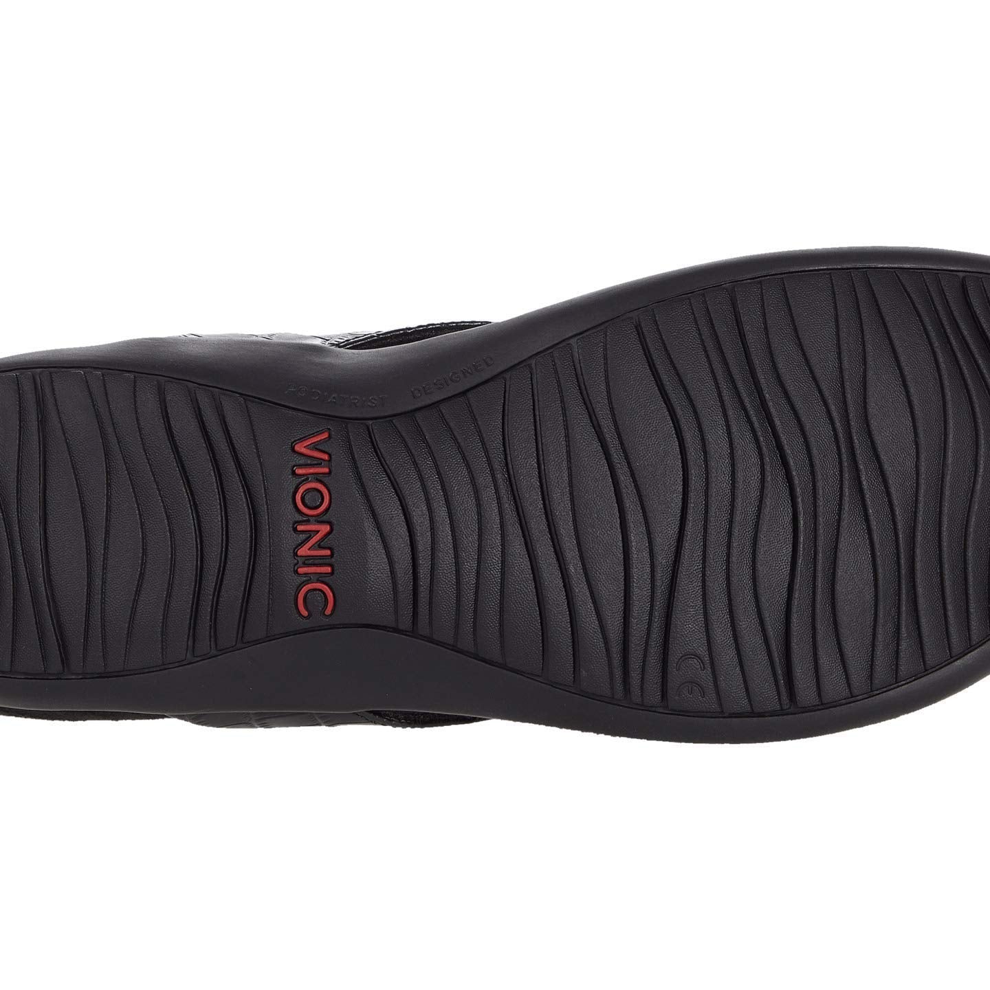 VIONIC Dillon Flip - Flop Sandal - Women's Black Croc Shoe Deals Outlet