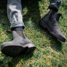 Blundstone Dress Boots - Unisex Rustic Black Shoe Deals Outlet