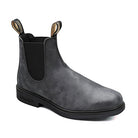 Blundstone Dress Boots - Unisex Rustic Black Shoe Deals Outlet