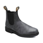 Blundstone Dress Boots - Unisex Rustic Black Shoe Deals Outlet