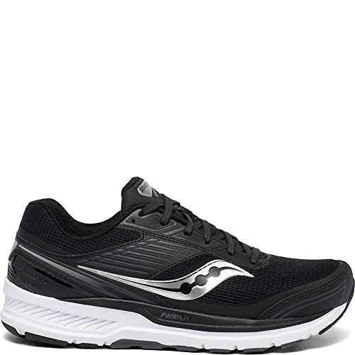 Saucony Echelon 8 Running Shoe - Men's Black/White Shoe Deals Outlet