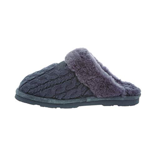 BEARPAW Effie Slippers - Women's Charcoal Shoe Deals Outlet