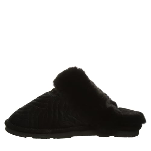 BEARPAW Effie - Women's Black Velvet Shoe Deals Outlet