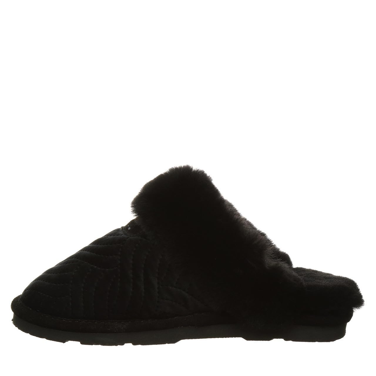BEARPAW Effie - Women's Black Velvet Shoe Deals Outlet