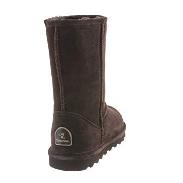 BEARPAW Elle Short Boots - Women's Chocolate Shoe Deals Outlet