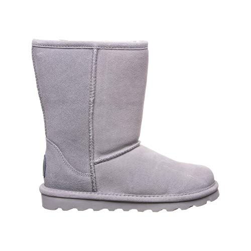 BEARPAW Elle Short Boots - Women's Gray Fog Shoe Deals Outlet