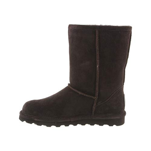 BEARPAW Elle Short Boots - Women's Chocolate Shoe Deals Outlet
