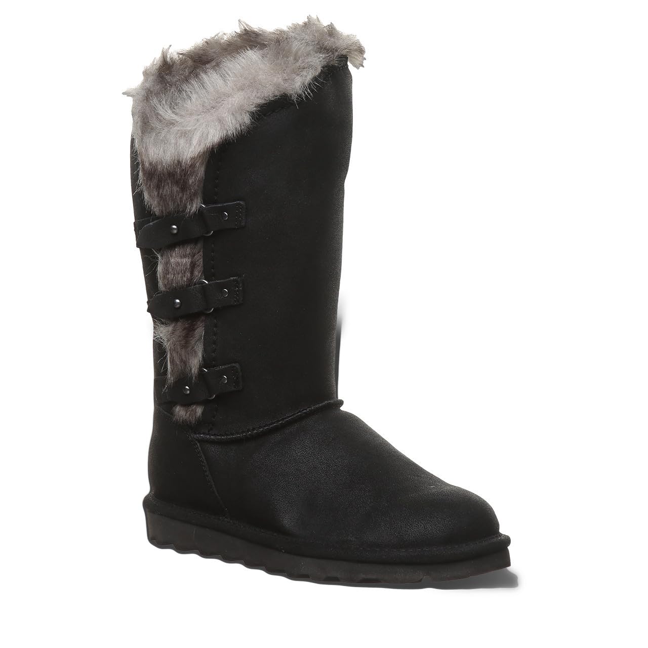 BEARPAW Emery - Women's Aged Black Shoe Deals Outlet