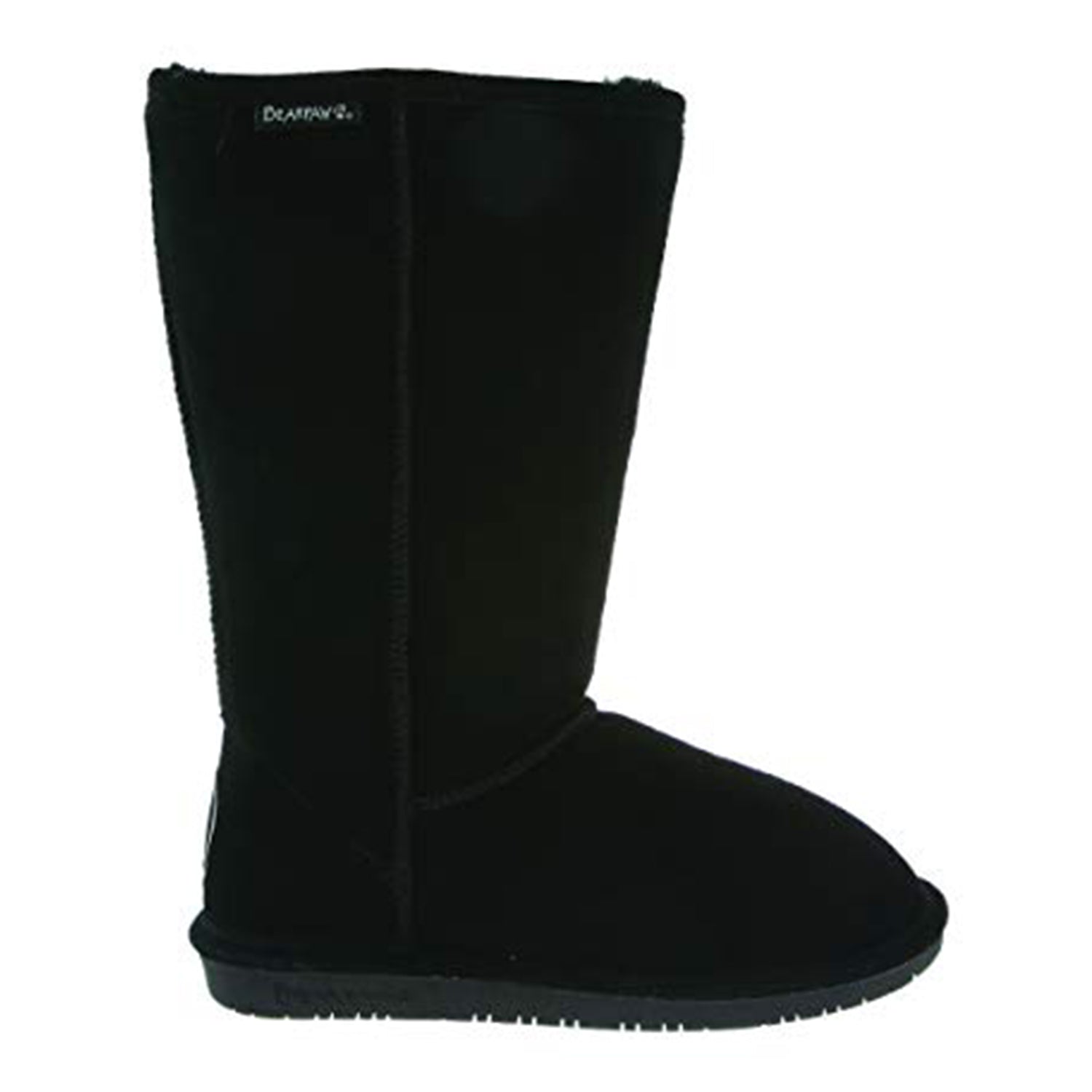 BEARPAW Emma Short Boots - Women's Black Shoe Deals Outlet