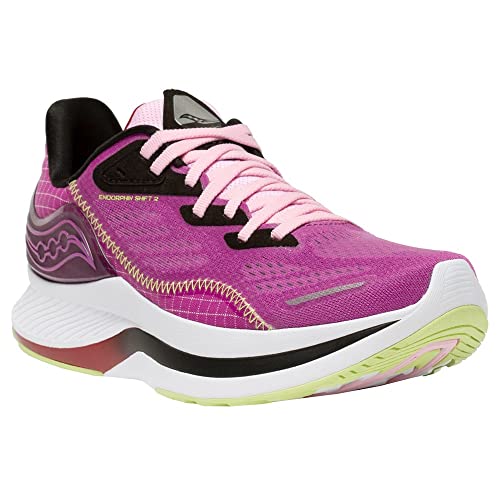 Saucony Endorphin Shift 2 - Women's Razzle/Lime Shoe Deals Outlet