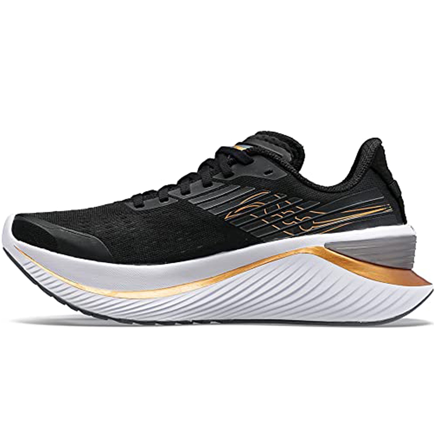 Saucony Endorphin Shift 3 Running Shoe - Women's Black/Goldstruck Shoe Deals Outlet