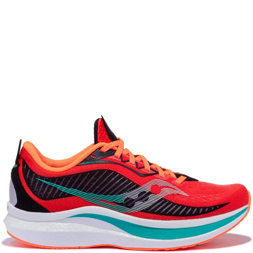 Saucony Endorphin Speed 2 - Men's Scarlet/Black Shoe Deals Outlet