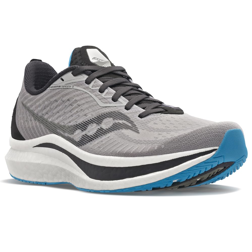 Saucony Endorphin Speed 2 - Men's Alloy/Topaz Shoe Deals Outlet
