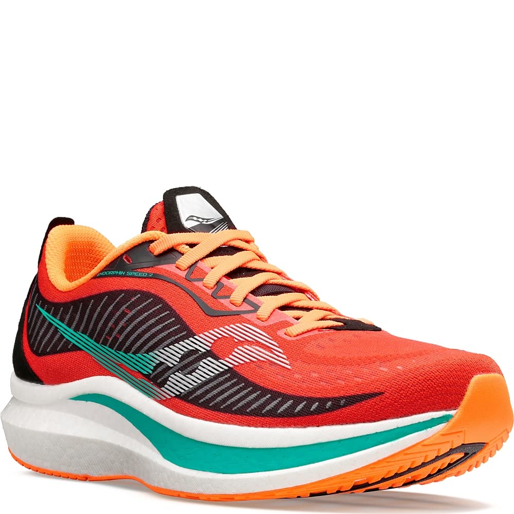 Saucony Endorphin Speed 2 - Men's Scarlet/Black Shoe Deals Outlet