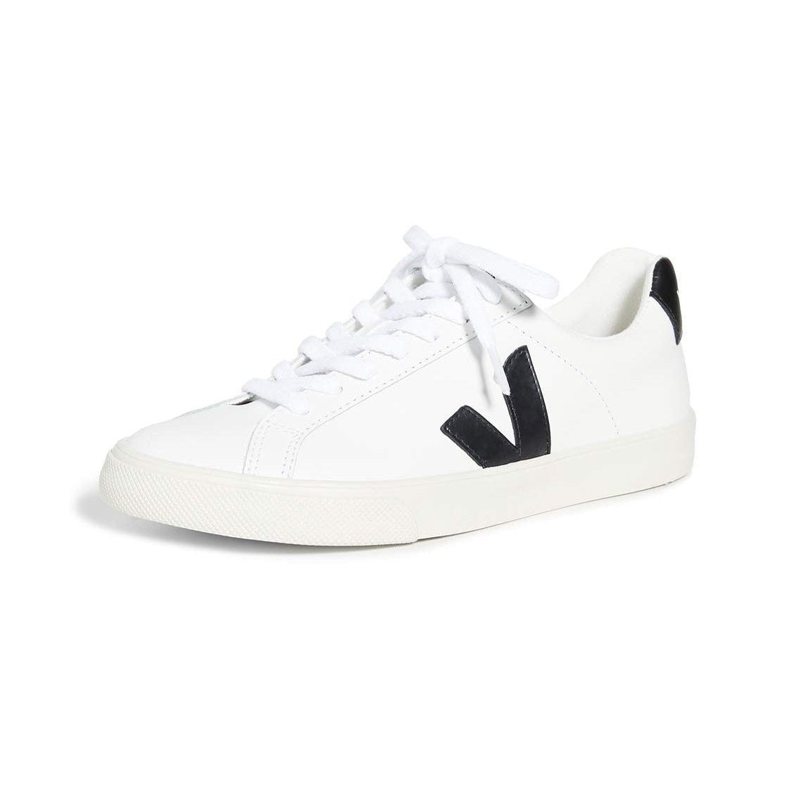 VEJA ESPLAR LEATHER - Women's White/Black Shoe Deals Outlet