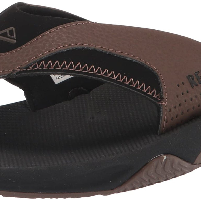 Reef Fanning Flip Flop - Men's Navy/Shadow Shoe Deals Outlet