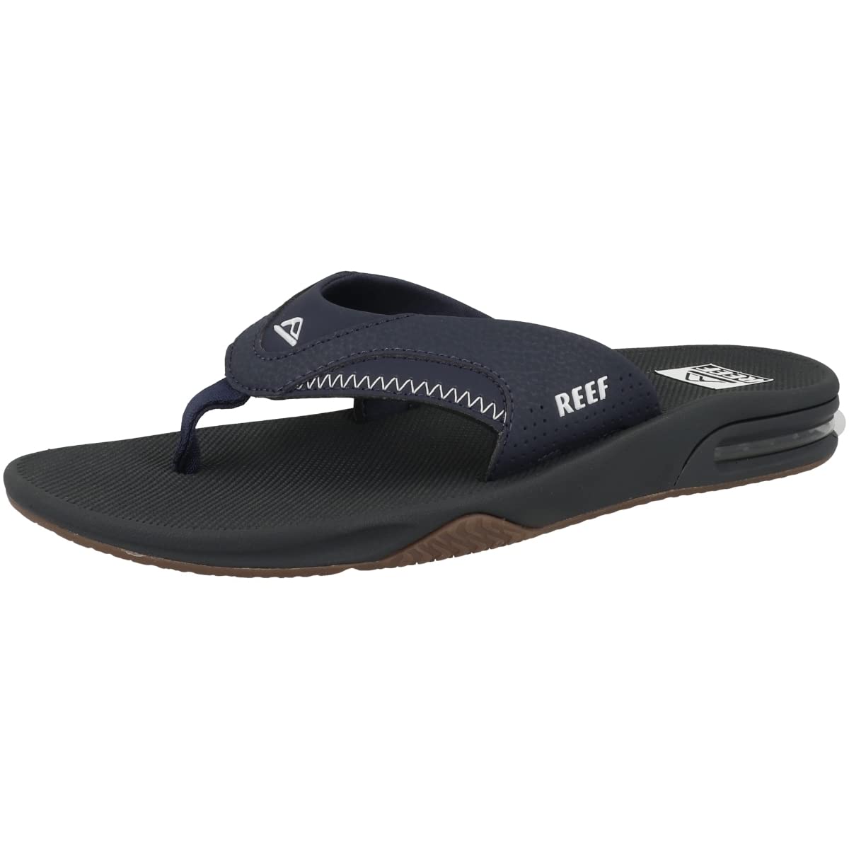 Reef Fanning Flip Flop - Men's Navy/Shadow Shoe Deals Outlet