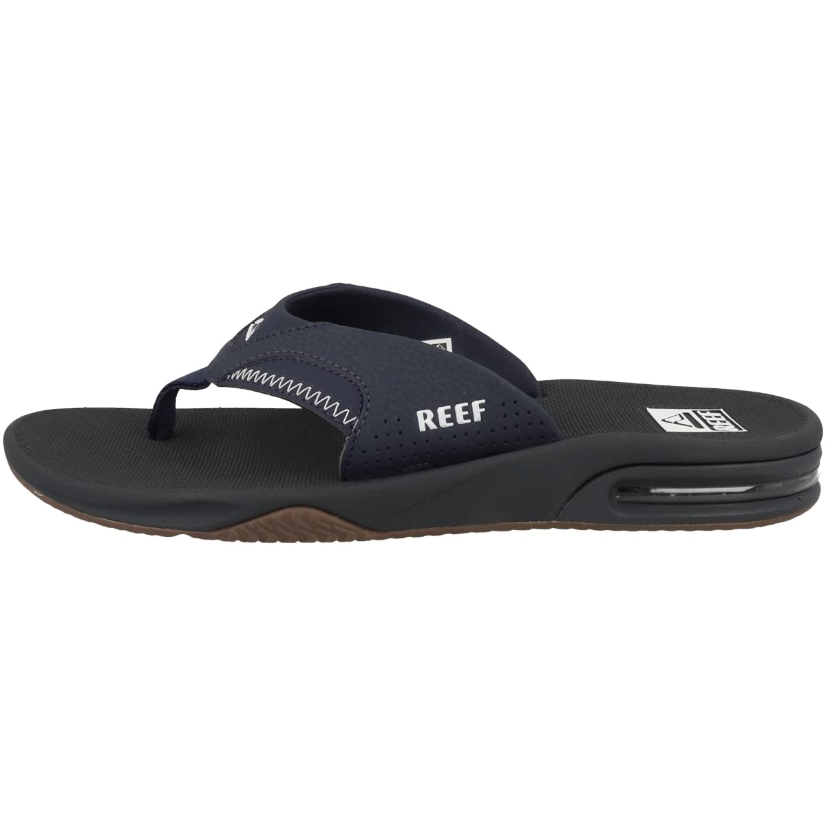 Reef Fanning Flip Flop - Men's Navy/Shadow Shoe Deals Outlet