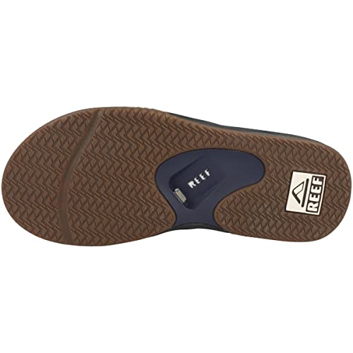 Reef Fanning Flip Flop - Men's Navy/Shadow Shoe Deals Outlet