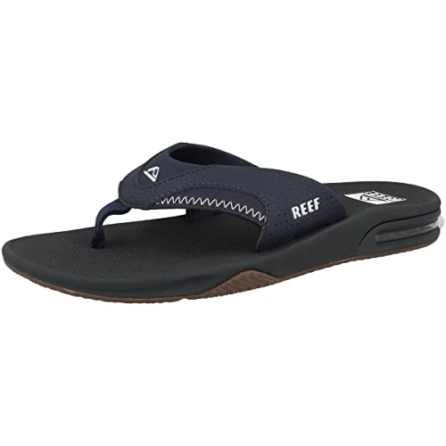 Reef Fanning Flip Flop - Men's Navy/Shadow Shoe Deals Outlet