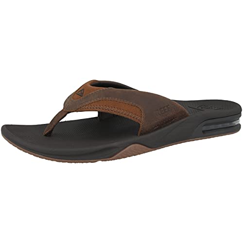 Reef Fanning Leather - Men's Bronze Shoe Deals Outlet