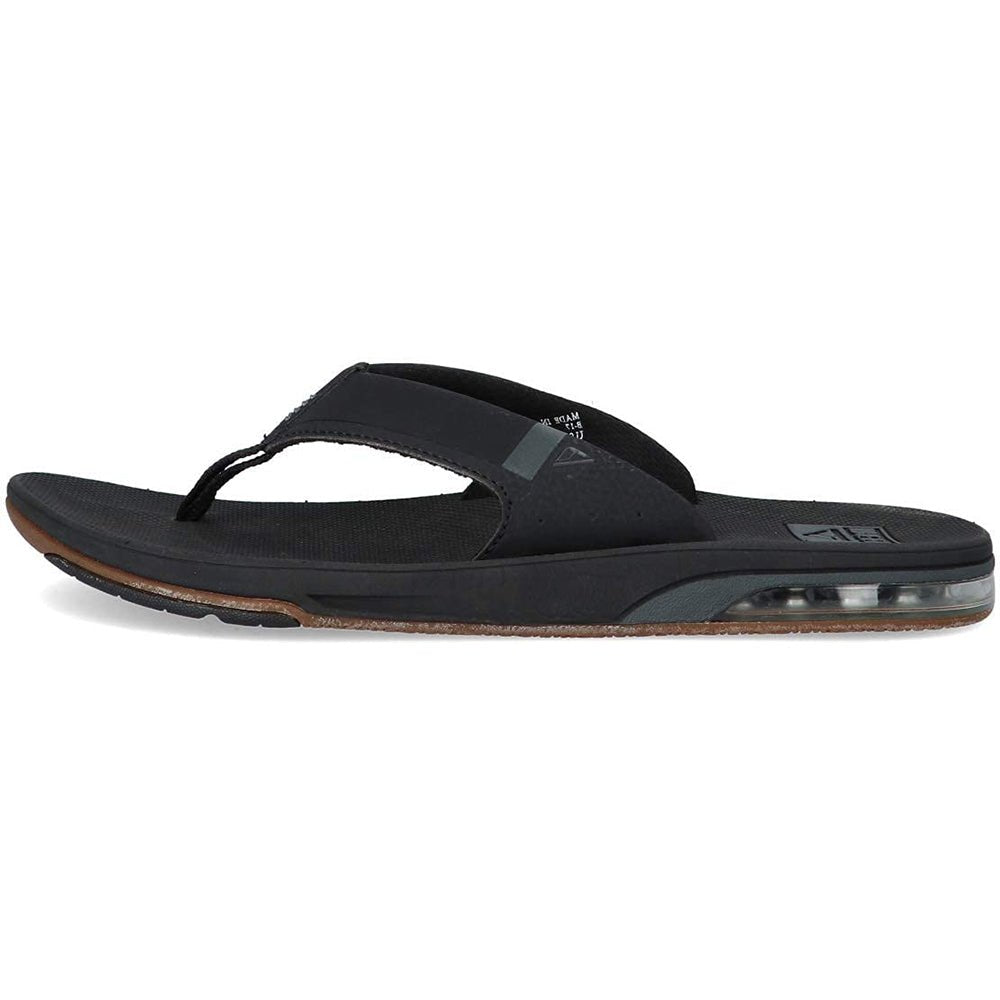 Reef Fanning Low - Men's Black Shoe Deals Outlet