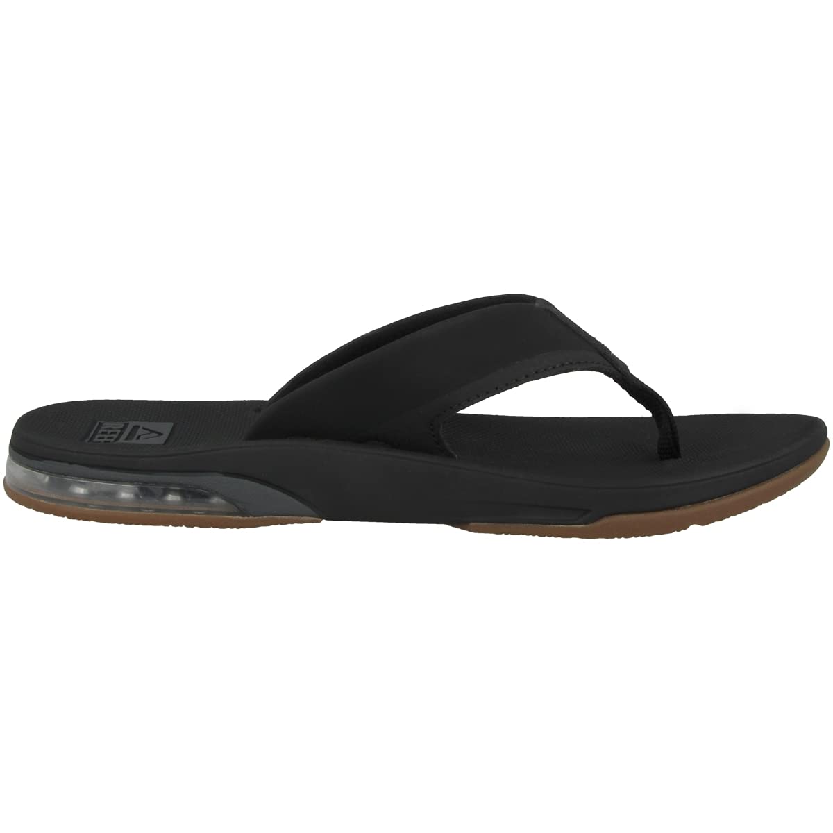 Reef Fanning Low - Men's Black/Black Shoe Deals Outlet