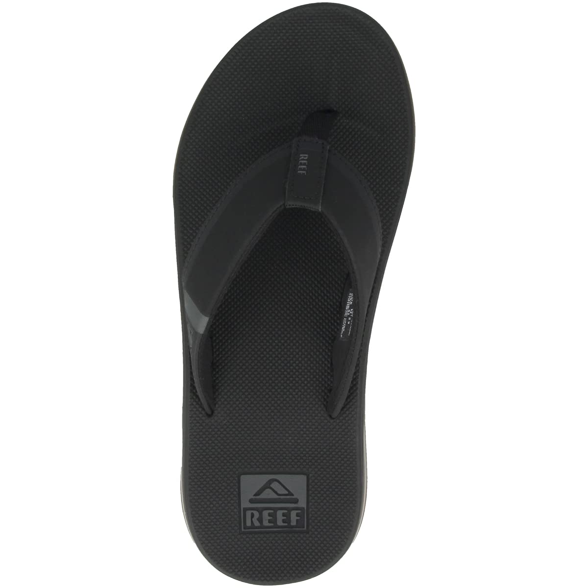 Reef Fanning Low - Men's Black/Black Shoe Deals Outlet
