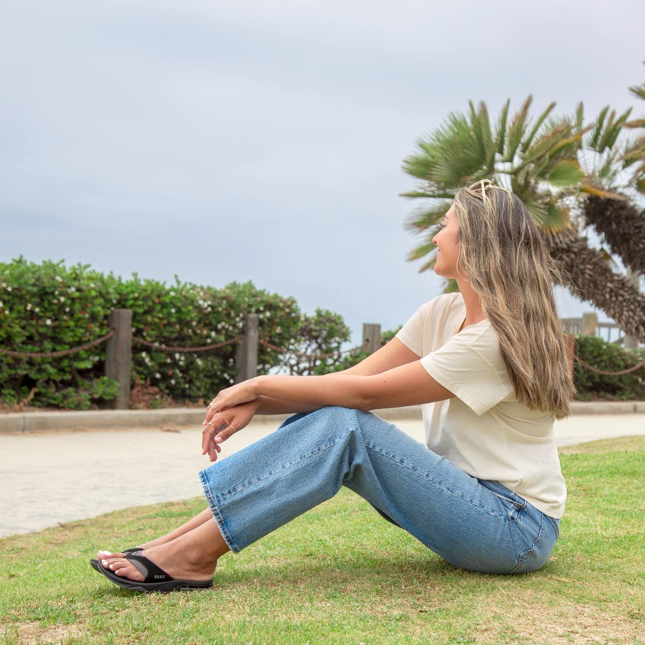 Reef Fanning - Women's Grey/Purple Shoe Deals Outlet