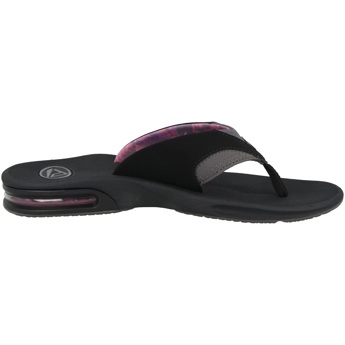 Reef Fanning - Women's Black/Grey Shoe Deals Outlet