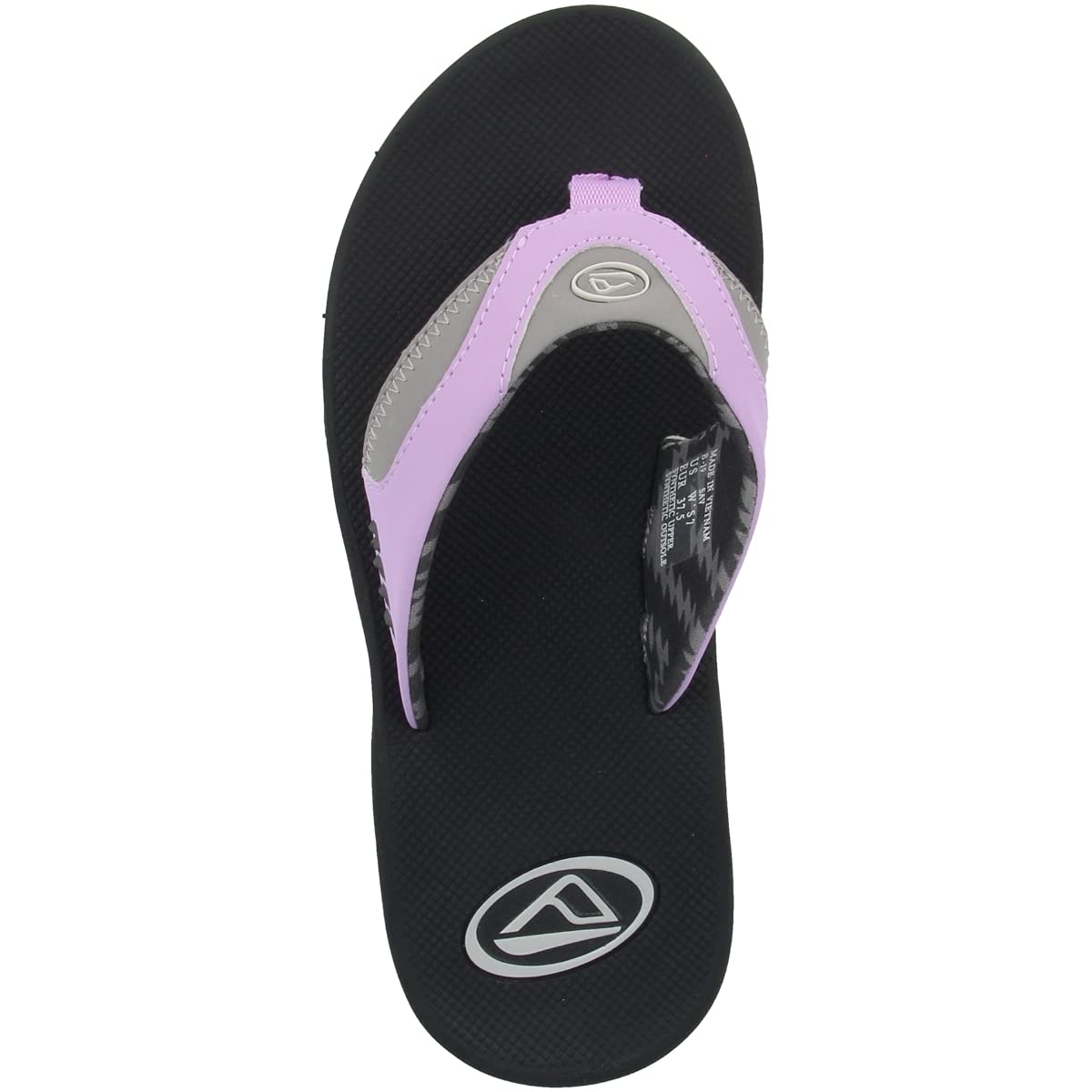 Reef Fanning - Women's Grey/Purple Shoe Deals Outlet