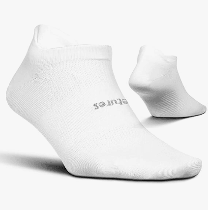 Feetures High Performance Ultra Light No Show Tab White XL 840557112609 Shoe Deals Outlet