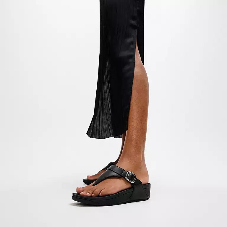 FitFlop Lulu Adjustable Toe Post Light Tan 8 M 195305210091 Shoe Deals Outlet