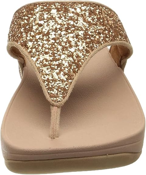 FitFlop Lulu Glitter Toe - Thongs Midnight Navy 6 M 193998235414 Shoe Deals Outlet