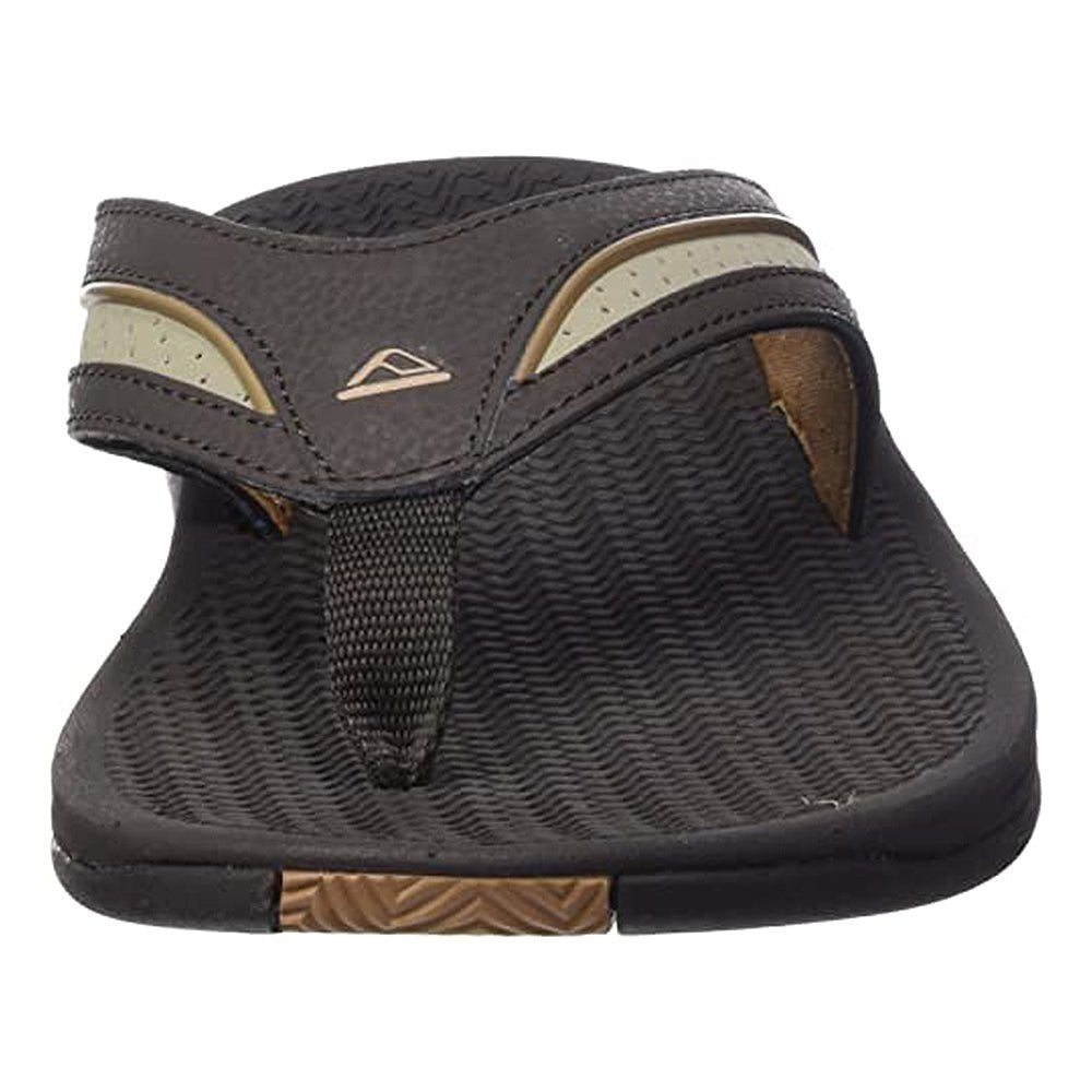 Reef Flex - Men's Dark Brown/Tan Shoe Deals Outlet