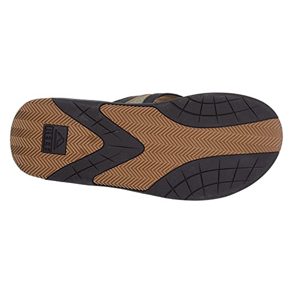 Reef Flex - Men's Dark Brown/Tan Shoe Deals Outlet