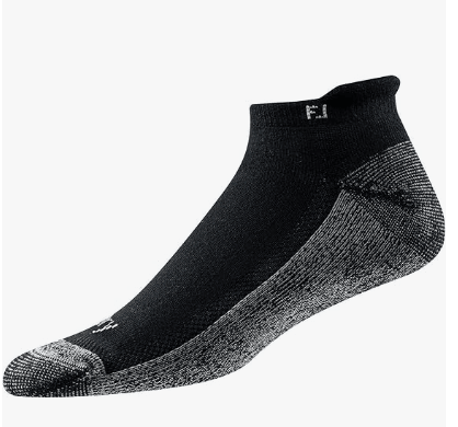 FootJoy Roll Top Golf Socks Black Regular 706843090290 Shoe Deals Outlet