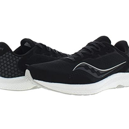 Saucony Freedom 4 Running Shoe - Men's Black/Stone Shoe Deals Outlet